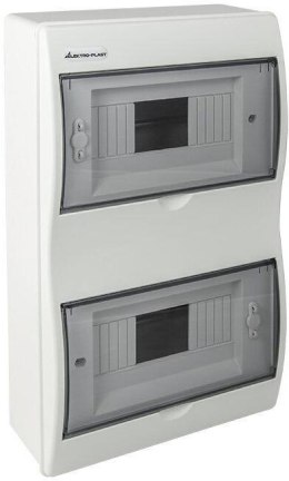 Rozdzielnica n/t RN-16 Fala (N+PE) IP40 403x238x95mm, biała | 7.4 Elektro-Plast Opatówek