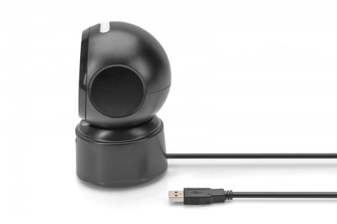 Czytnik kodów kreskowych przewodowy stacjonarny USB-A 1.4m, 1D i 2D, zgodny z kodami QR