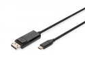 Kabel adapter USB Typ C/DisplayPort dwukierunkowy 8K 30Hz 2m