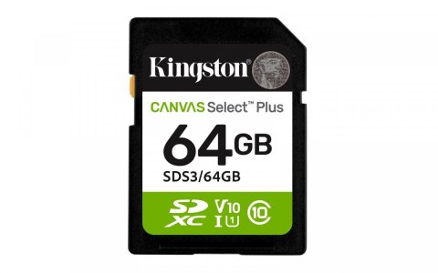 Karta pamięci SD 64GB Canvas Select Plus Gen3 100MB/s
