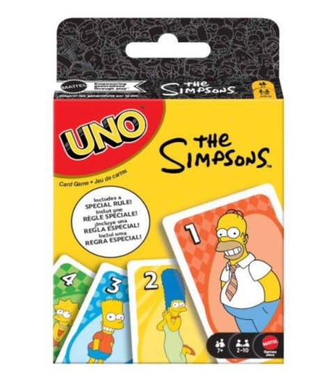 Gra UNO Simpsonowie