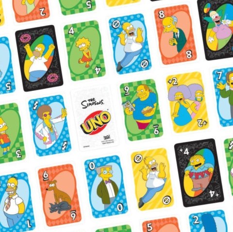 Gra UNO Simpsonowie