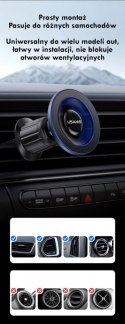 Uchwyt samochodowy do kratki ZJ081 magnetyczny