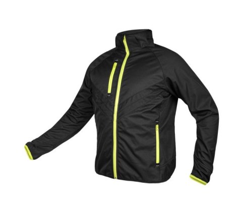 KURTKA MIX&MATCH SOFTSHELL CZARNO-ŻÓŁTA ROZMIAR XL