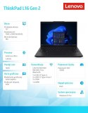 Laptop ThinkPad L16 G2 21SA003CPB W11Pro Ultra 5 225U/16GB/512GB/INT/16.0 WUXGA/Black/vPro/3YR Premier NBD + CO2 Offset