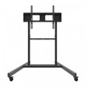 TR19 Wózek z półką do monitorów 55-110 cali VESA 100×100 - 1000×600 130 kg 1130-1510 mm