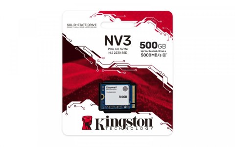 Dysk SSD NV3 500GB M.2 2230 PCI-e 4.0 NVMe 5000/3000