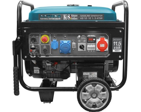 KS GENERATOR BENZYNOWY KS 12-1E 1/3 ATSR 9,0kW 230/400V, ROZRUCH ELEKTRYCZNY