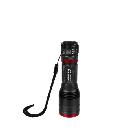 LATARKA RĘCZNA FALCON EYE ALPHA 500LM BATERYJNA