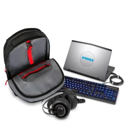 Plecak Strike II 17.3 cala Gaming Black