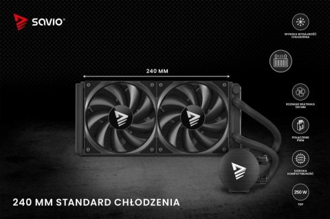 Chłodzenie wodne NOX 240 mm