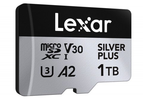 Karta pamięci microSD 1TB C10 A2 U3 V30 205/150MB/s Silver Plus