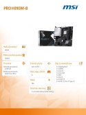 Płyta główna PRO H810M-B S1851 2DDR5 mATX