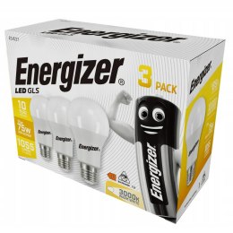 ENERGIZER ŻARÓWKA BULB 11W / 75W E27 1055LM BARWA NEUTRALNA 3szt.