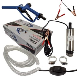 POMPKA DO PALIWA 38mm 12V ZESTAW /SILVER