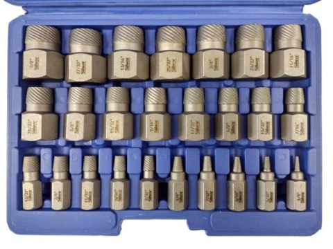 WYKRĘTAKI DO ZERWANYCH ŚRUB 25el. SILVER