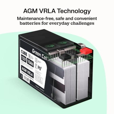 Akumulator AGM VRLA 12V 55Ah IP54