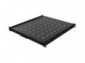 Półka wysuwana do szaf rack 19 cali 500mm czarna