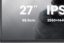 Monitor 27 cali G2741QSU-B1 IPS,QHD,144Hz,1ms,2xUSB Adaptive G-SYNC,HDMI,DP,350cd,