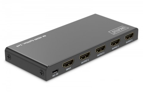 Rozdzielacz/Splitter HDMI 1x4, 4K/60Hz UHD z HDR, 18 Gbps, HDCP 2.2, EDID