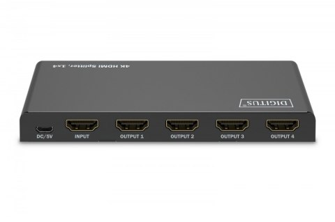 Rozdzielacz/Splitter HDMI 1x4, 4K/60Hz UHD z HDR, 18 Gbps, HDCP 2.2, EDID