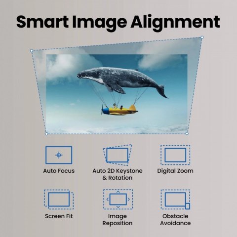 Projektor GP520 4K LED 2600ansi/4K/HDMI
