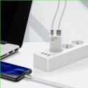 Ładowarka sieciowa SUPER SLIM QC 3.0 20W 1XUSB 1XUSB-C biała SC-340Q