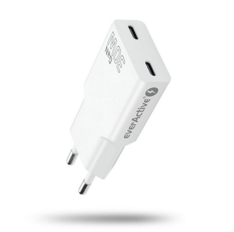 Ładowarka sieciowa SUPER SLIM QC 4+ 30W 2XUSB-C biała SC-385Q