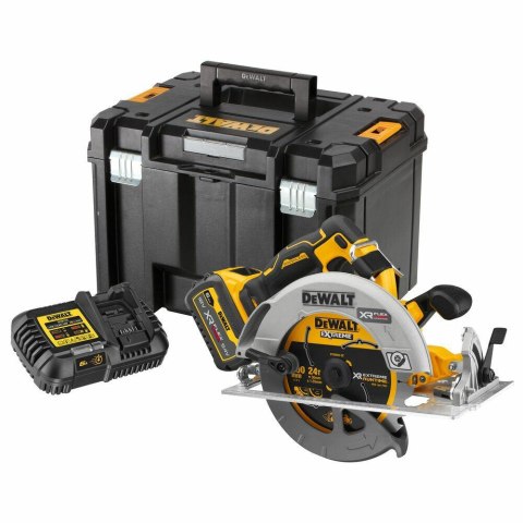 DEWALT.PILARKA TARCZ. 18V FLEXVOLT ADVANTAGE 1x6,0Ah 190mm TSTAK DCS573T1