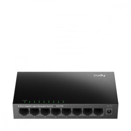 Przełącznik GS108E Gigabit Light Managed Switch 8-Port Gigabit Light Managed Switch, 8 10/100/1000M RJ45 Ports, Desktop Metal 