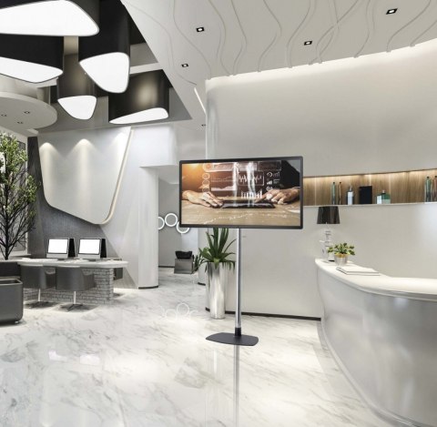 STDV100 Stend do monitorów 40-75 cali VESA 100×100 - 600×400 80 kg 250-1650 mm