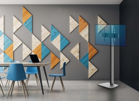 STDV100 Stend do monitorów 40-75 cali VESA 100×100 - 600×400 80 kg 250-1650 mm