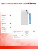 Dysk SSD Pocket Summer Edition 1TB USB-C 1000MB/s