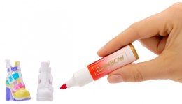 Lalka Rainbow High Air Brush, Purple Eyes