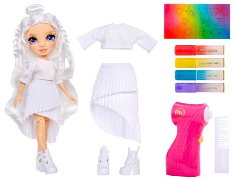 Lalka Rainbow High Air Brush, Purple Eyes