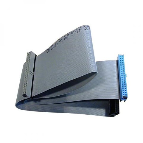 Kabel do dysku twardego ATA 100, 0.7 m, 40 żył, ATA100,, szary, Logo