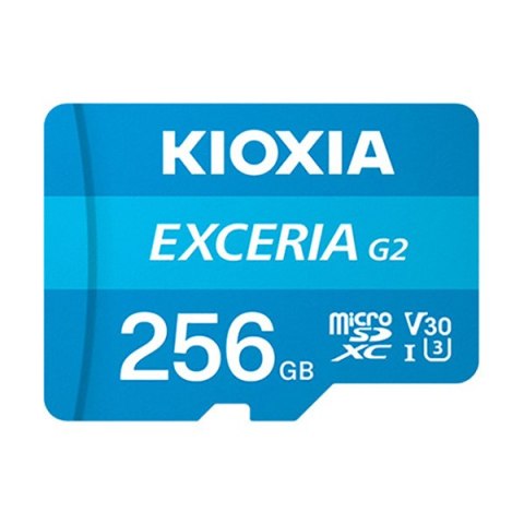 Kioxia Karta pamięci Exceria (M203), 256GB, microSDXC, LMEX2L256GG2, UHS-I U1 (Class 10), EOL