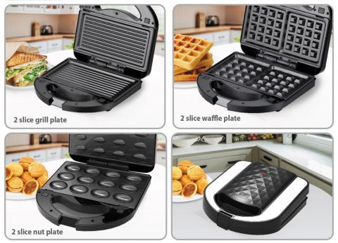 Opiekacz do kanapek / sandwich 3w1 MR-709