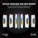 Pamięć DDR5 Vengeance RGB 32GB/5200 (2x16GB) CL40 White