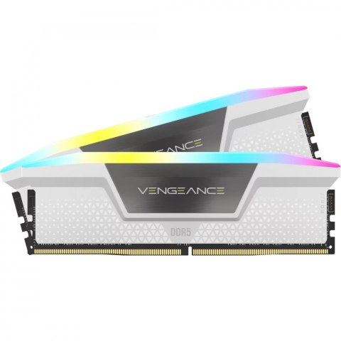 Pamięć DDR5 Vengeance RGB 32GB/5200 (2x16GB) CL40 White