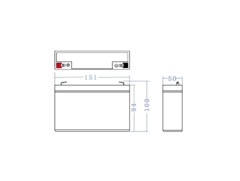 Green Cell AGM VRLA 6V 10Ah maintenance-free bateria do systemów alarmowych, kas, zabawek