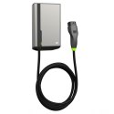 Green Cell GC HabuDen Wallbox 22kW 32A 7.5m kabel Type 2 Smart EV stacja ładowania z GC App Bluetooth WiFi