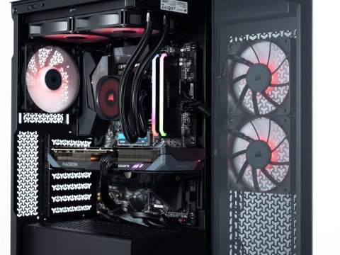 Komputer E-Sport GB550T-CR10 Ryzen 7 5800X/16GB/1TB/RX 9060 XT 16GB/W11H