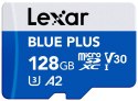 Karta pamięci microSD 128GB C10 A2 U3 V30 170MB/s Blue Plus