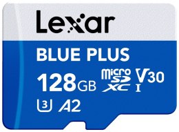 Karta pamięci microSD 128GB C10 A2 U3 V30 170MB/s Blue Plus