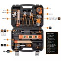 Zestaw narzędzi10-200, 60 szt., rozmiar 1/4, walizka, NEO TOOLS