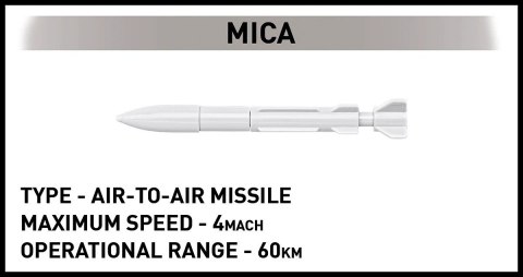Klocki Rafale C 551 klocków