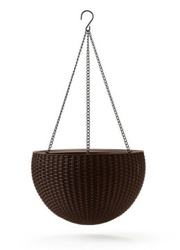 DONICZKA WISZĄCA KETER RATTAN 8.6L - BRĄZ