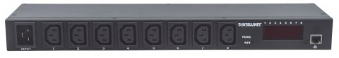 Listwa zasilajaca rack 19 1U 110V-250V/16A 8 gniazd C13 zarządzalna IP