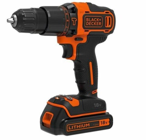 BLACK+DECKER WKRĘTARKA UDAR.18V/2x1,5Ah/WALIZKA